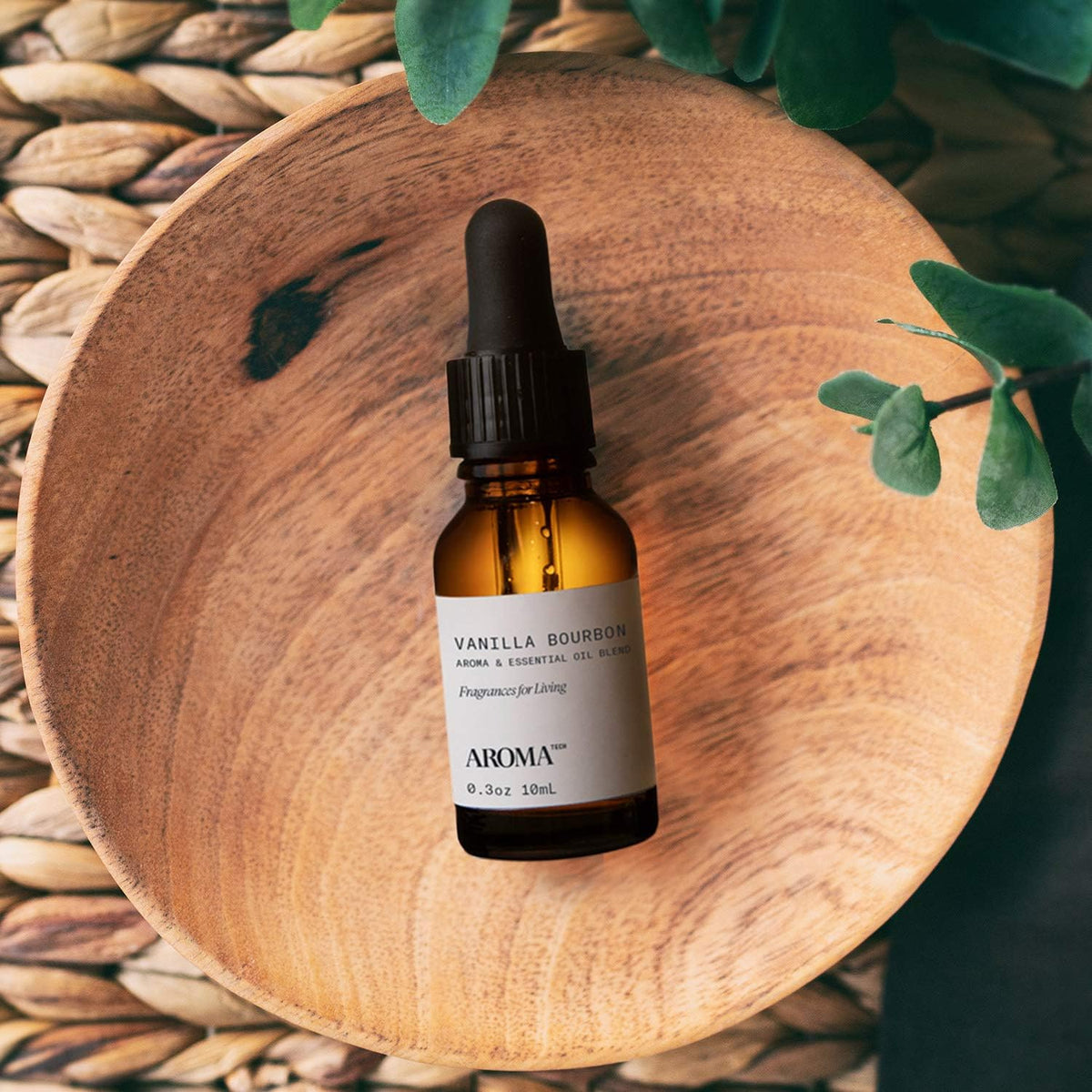 AromaTech Vanilla Bourbon Aroma Essential Oil Blend: Luxury Hotel Inspired Aromatherapy with
