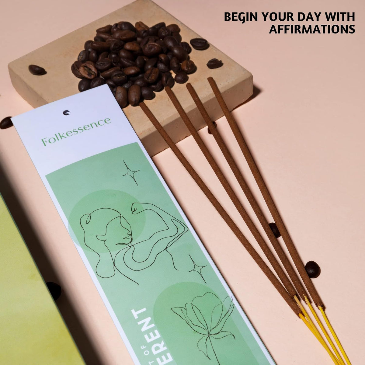 Folkulture Incense Sticks | Set of 6 (120 Non Toxic Insence-Sticks) for Manifesting with 45 Mins