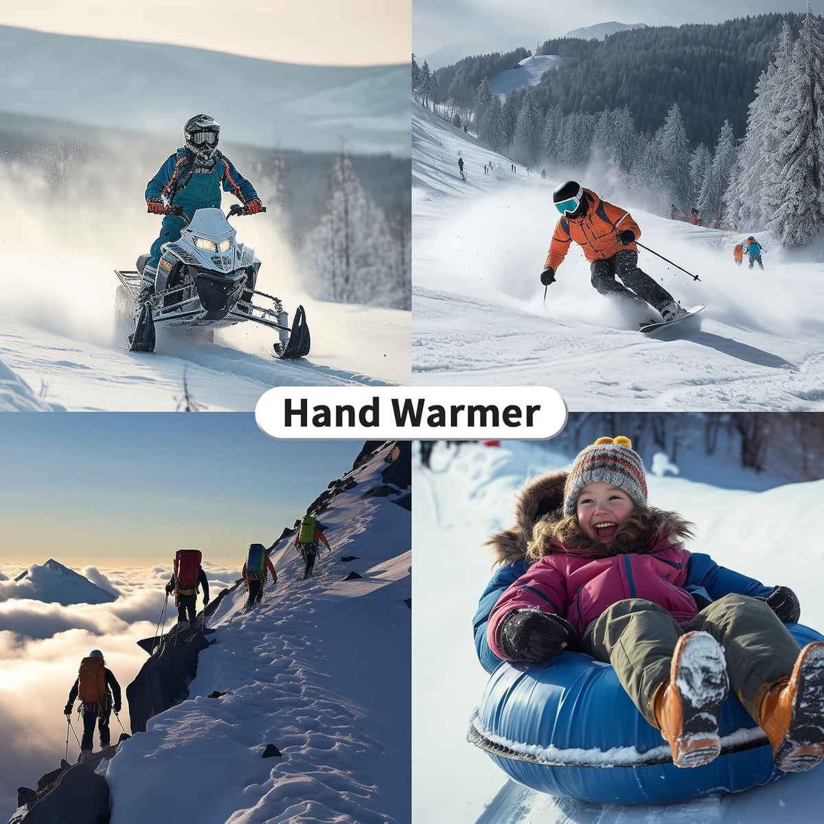 Hand Warmers Disposable Single Use Air Activated Heat Packs for Hands, Toes and Body - Up to 12