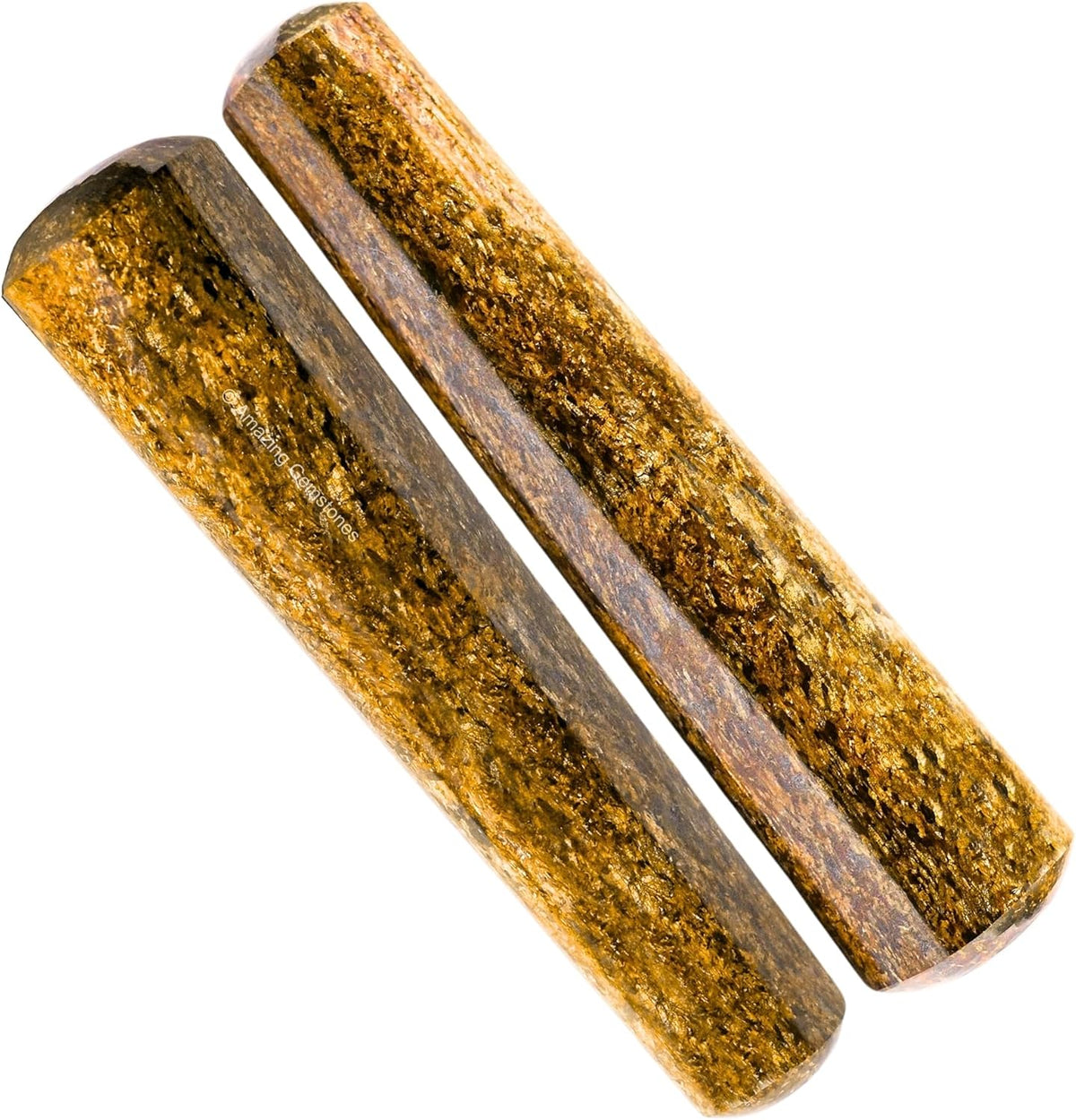 Amazing Gemstone Bronzite Crystal Wand Massage Stick - Pelvic Wand Gua Sha for Adults - Crystals