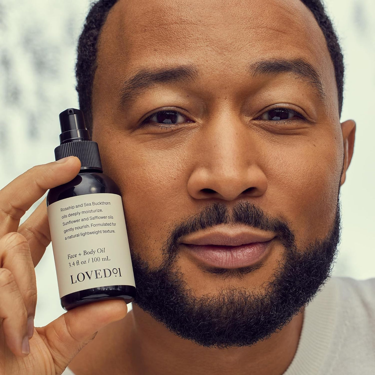 Face & Body Oil, John Legend Skincare, Daily Hydration, Lightweight & Non-Greasy Formula with