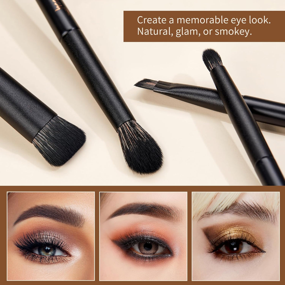 Jessup Makeup Brushes Set Jessup Make up Brushes 14Pcs Black Kabuki Foundation Eyeshadow Contour