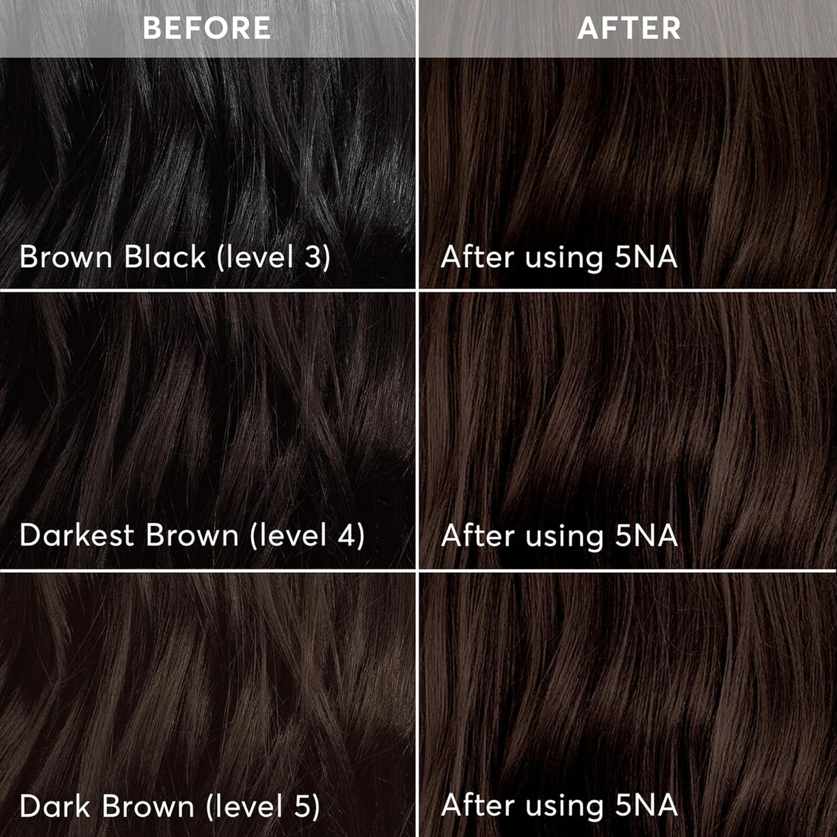 Madison Reed Radiant Hair Color Kit | 5NA Dark Ash Brown with Cool Smoky Undertones (Torino Brown)
