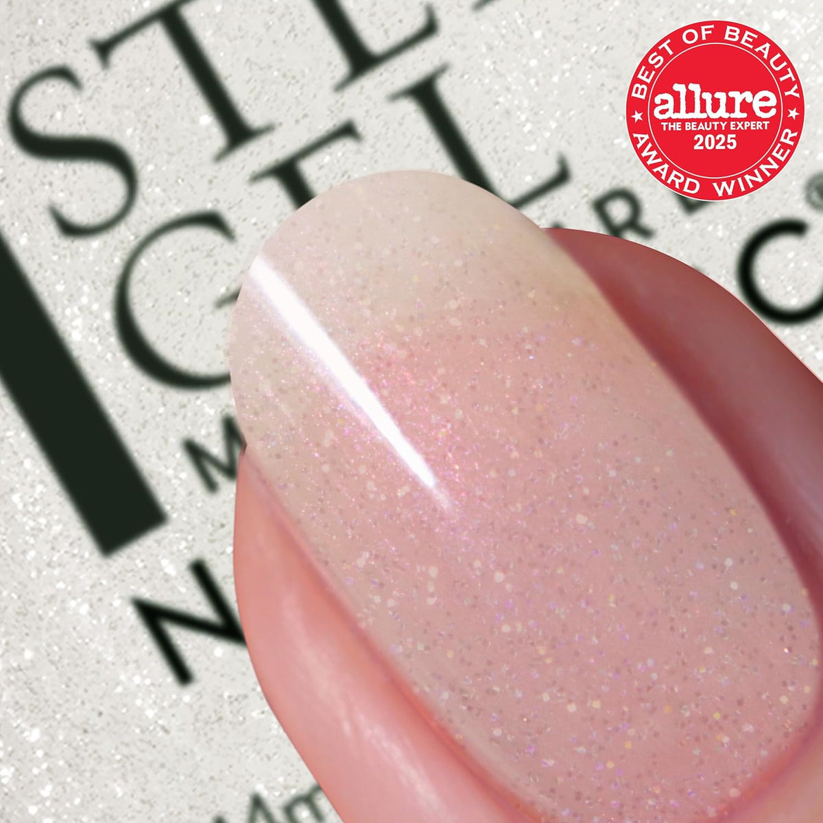 Nails Inc It's Topless Gel-Like Nail Polish, 4-in-1 Base Coat, Treatment, Color & Top Coat, Long