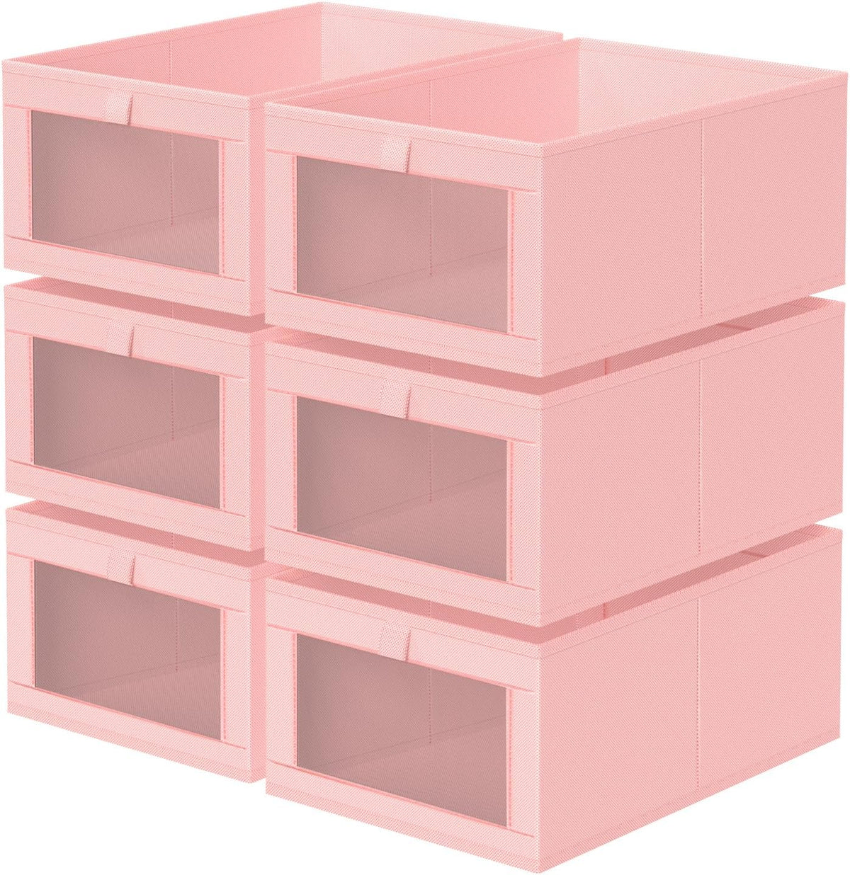 Criusia 6 Pack Linen Closet Organizers and Storage, Large Linen Closet Baskets for Organization