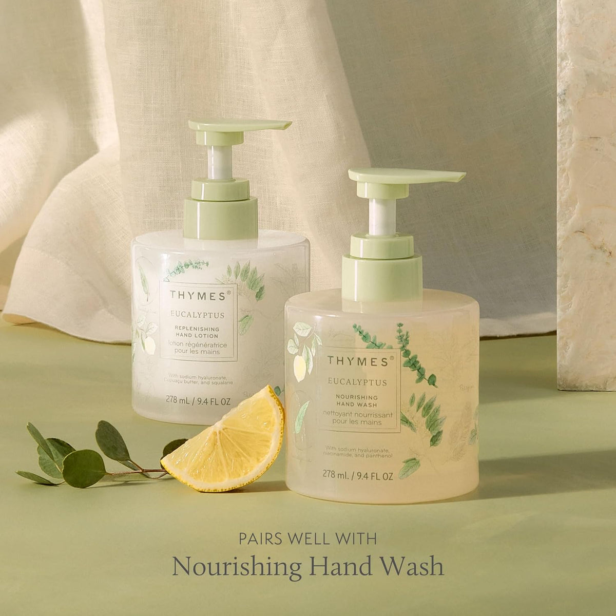 Thymes Replenishing Hand Lotion for Dry Skin - Daily Moisturizer Helps Reduce Dryness - Hand Lotion