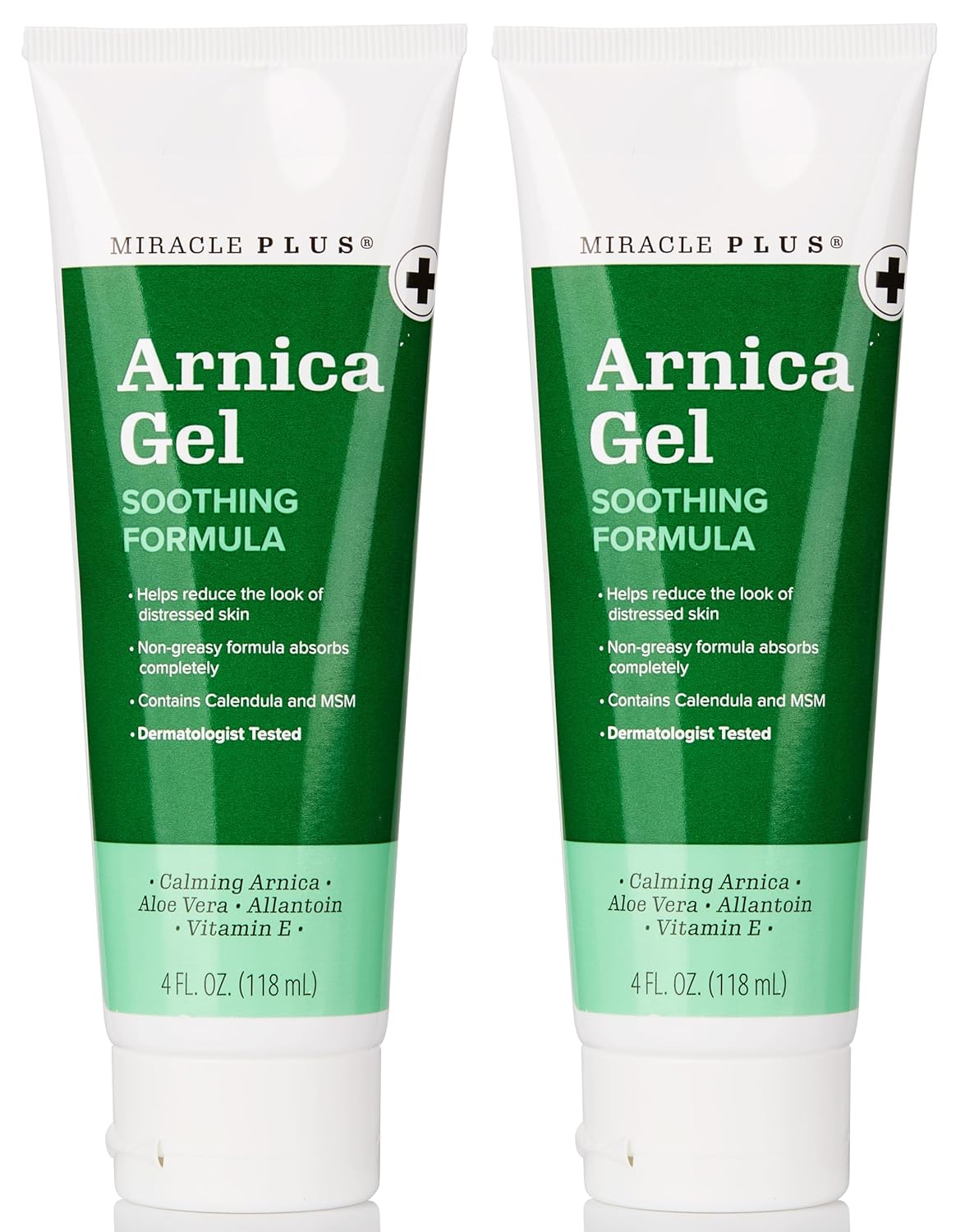 Miracle Plus Natural Arnica Bruise Body Gel | Arnica Montana Lotion For Thin Skin Bruising And