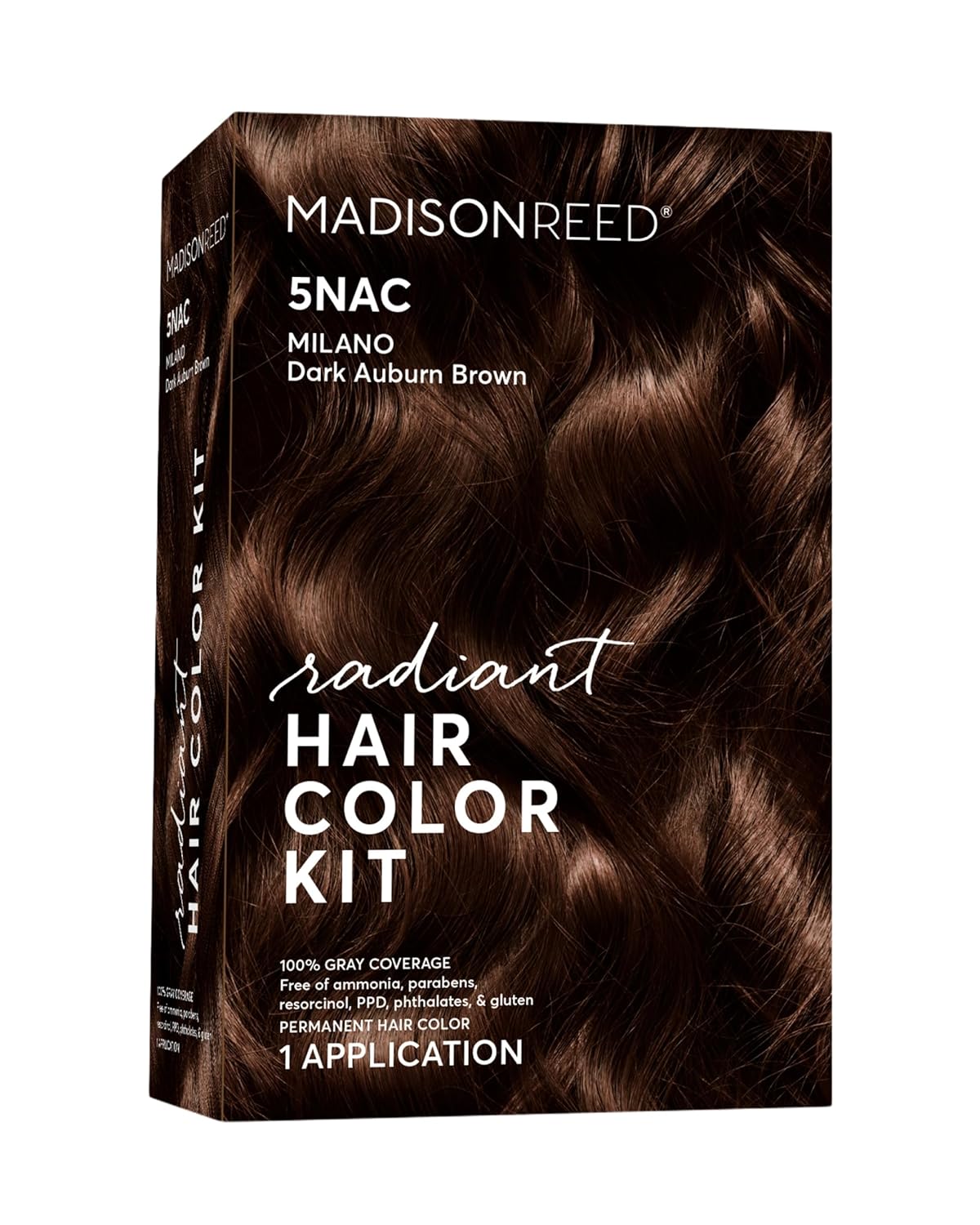 Madison Reed Radiant Hair Color Kit | 5NAC Dark Chocolate Brown with Copper-Auburn Undertones