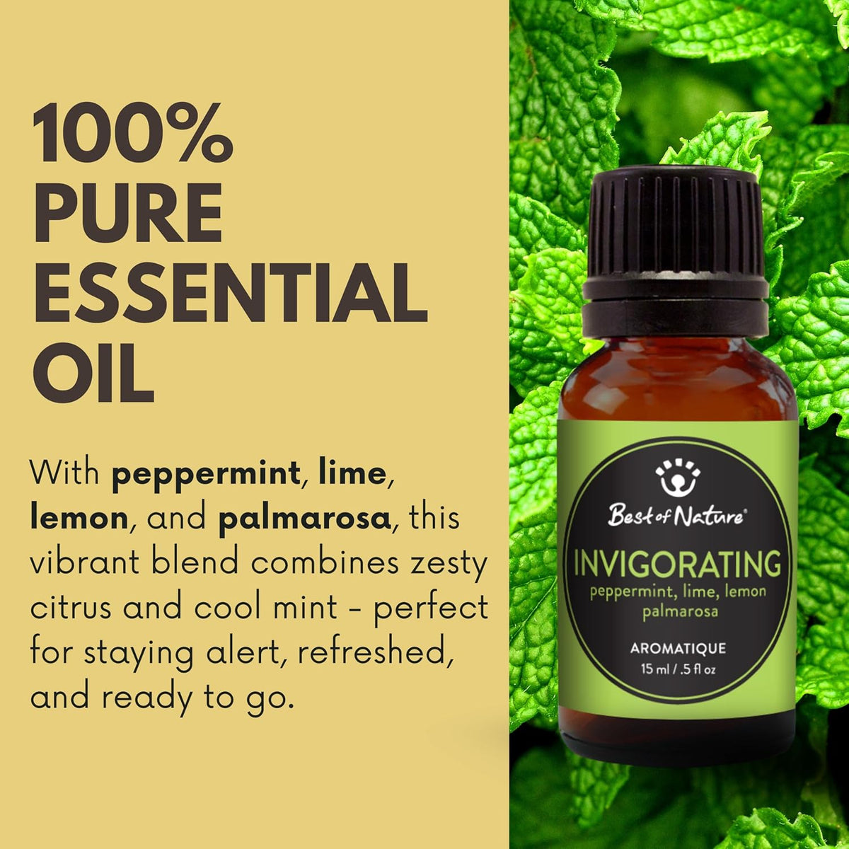 Best of Nature Essential Oil Blend – 100% Pure for Diffuser, Aromatherapy & Relaxation