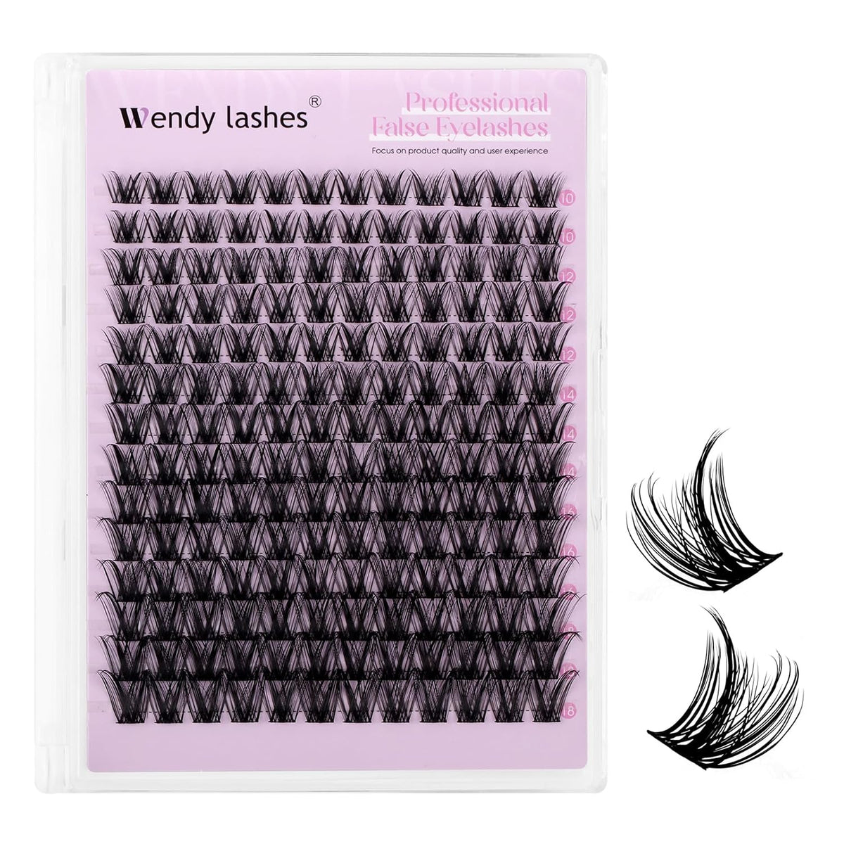 Individual Lashes DIY Matte Black Lashes Cluster Nature Eyelash Extensions Cluster