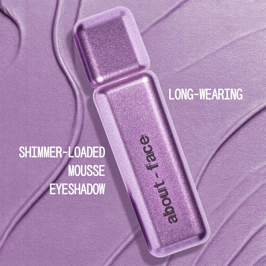 aboutface Fractal Glitter Eye Paint Take A Trip– Smudge-Proof, Long-Lasting Liquid Eyeshadow