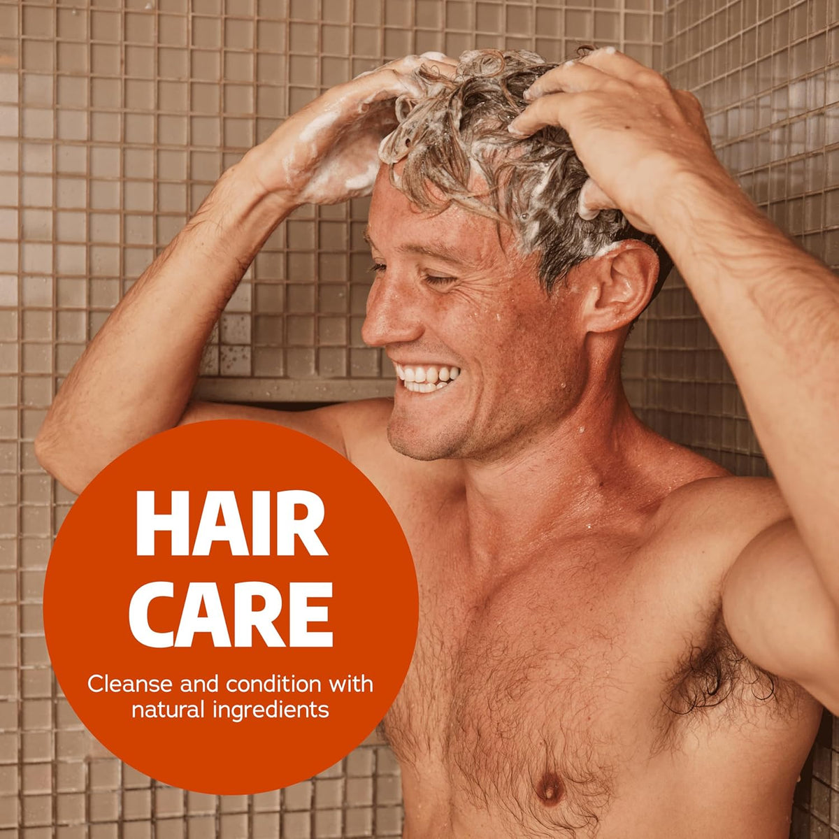Dr. Squatch Natural Hair Bundle for Men - Healthy, Full Looking Hair - Summer Citrus Shampoo (8 fl