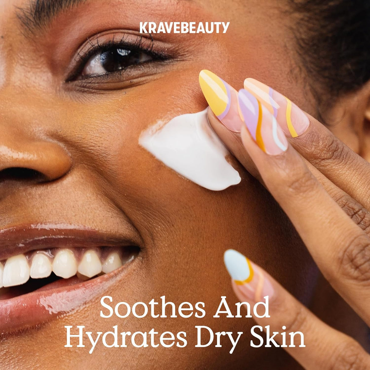 KraveBeauty Oat So Simple Water Cream Refill, Enriched With Oat & Squalane To Soothe & Lock In