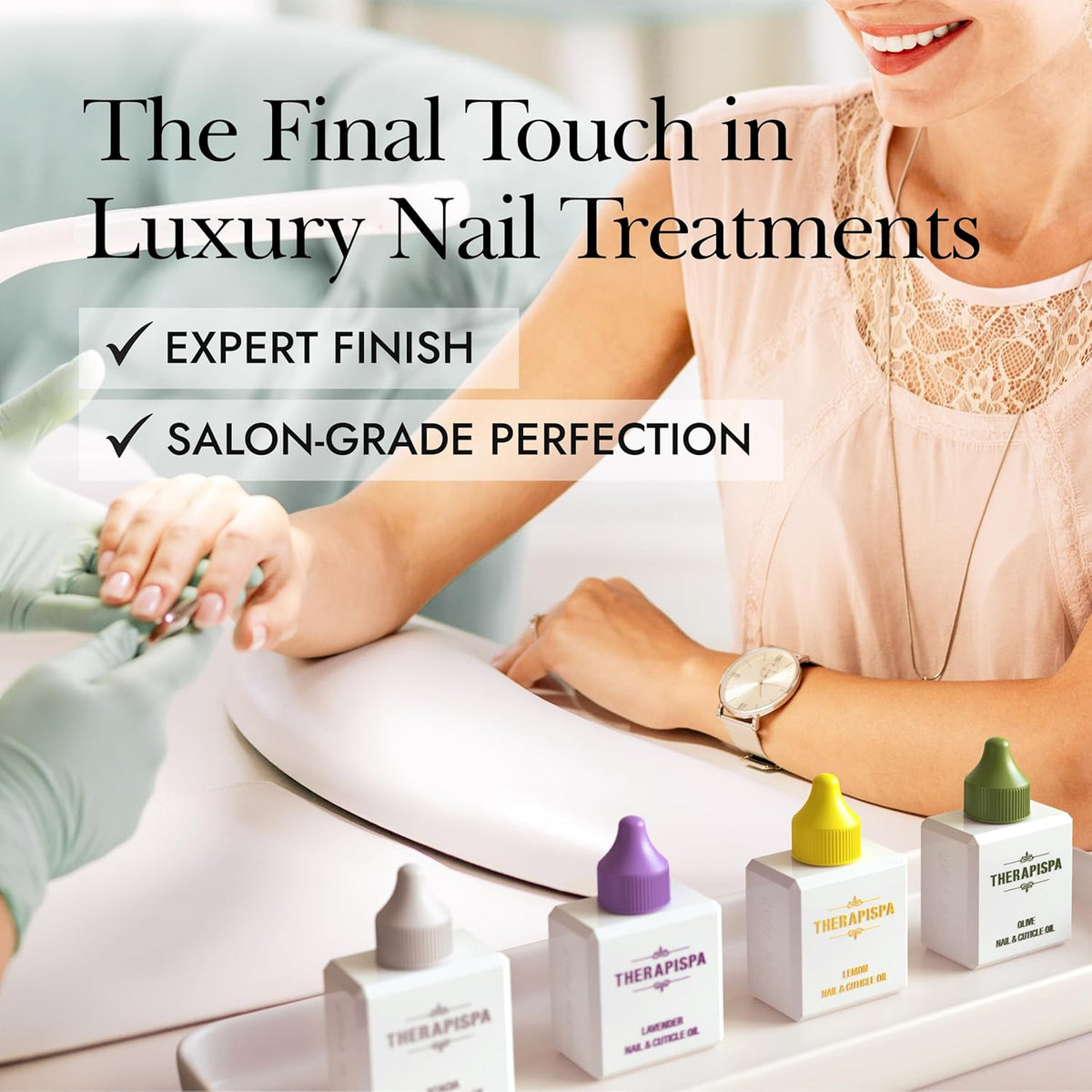 Nail & Cuticle Oil with Avocado, Jojoba, Biotin & Vitamin E – Promotes Nail Growth, Strengthens &