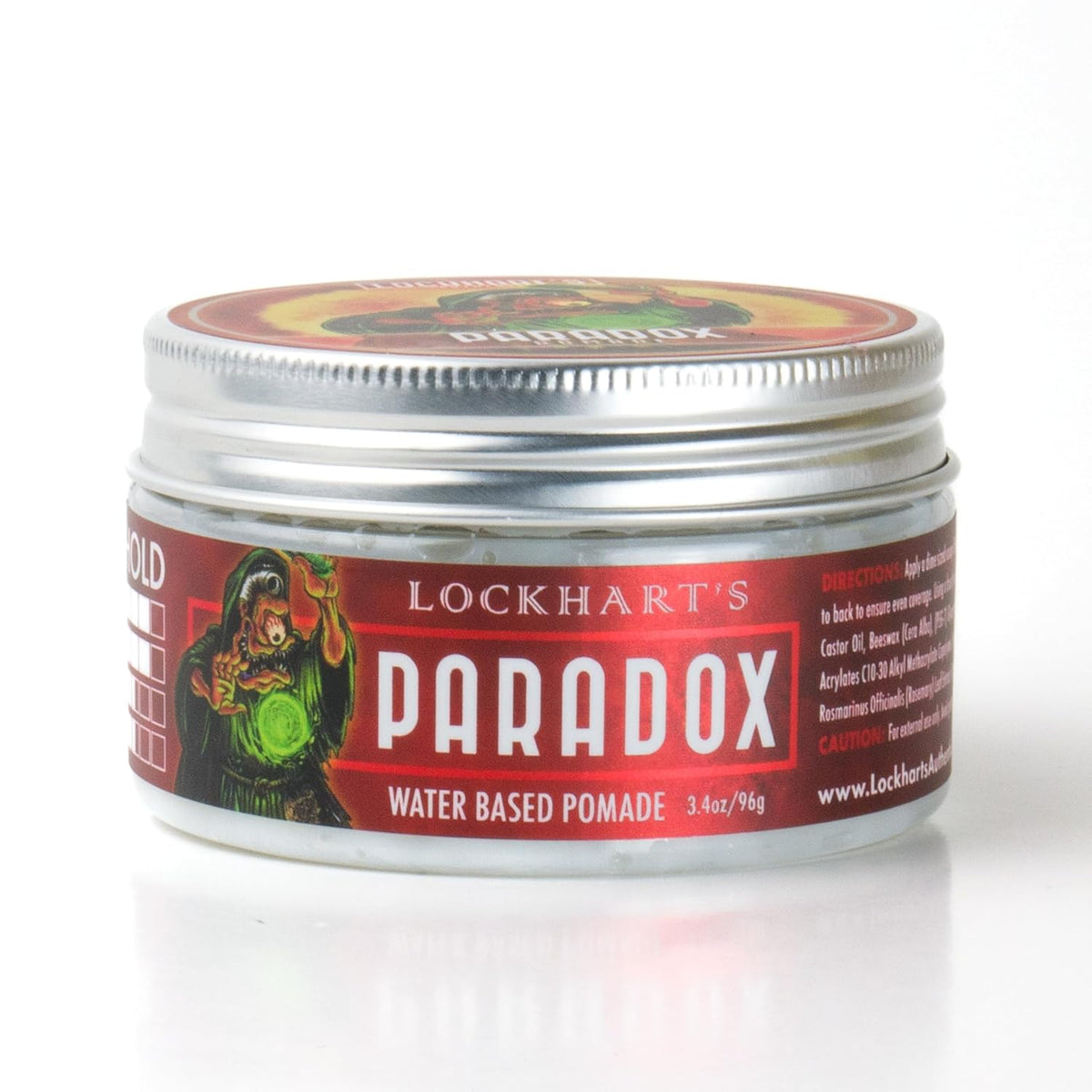 Lockhart’s Paradox Water-Based Pomade - Handcrafted Water-Based Pomade for Men - Highly Nourishing
