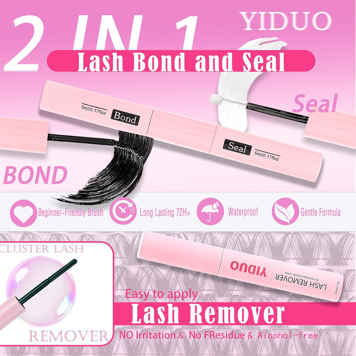 994Pcs Bulk Packs Lashes Clusters Kit Volume False Eyelash Extensions D Curl Wispy Individual Fake