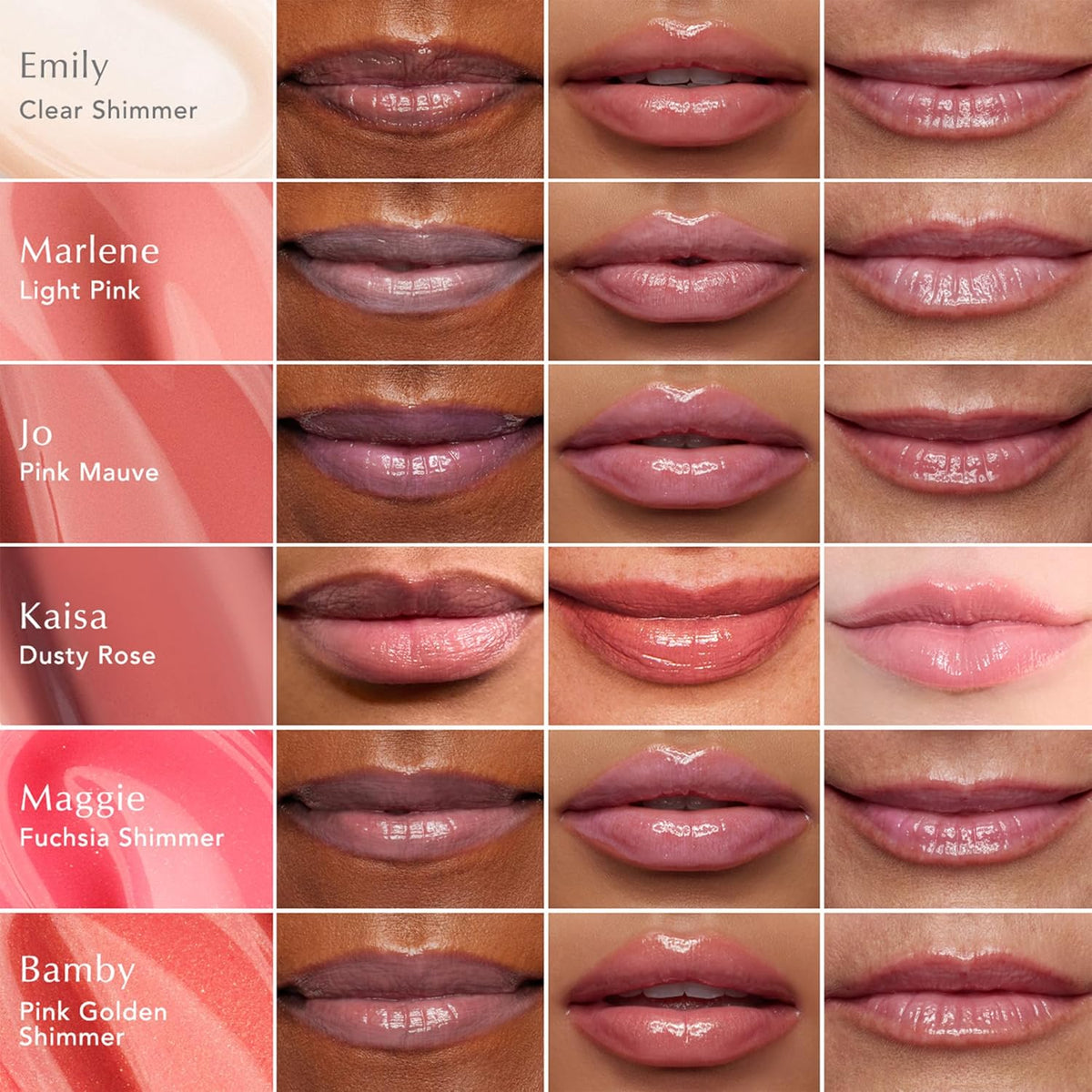 Thrive Causemetics Sheer Strength Lip Plumping Peptide Gloss, Lip Plumper with Vitamin E, Peptides