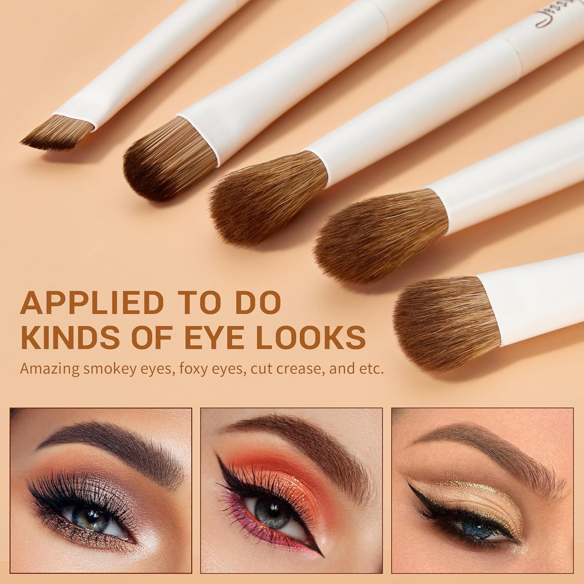 Jessup Makeup Brushes 14Pcs Makeup Brush Set Premium Synthetic Powder Foundation Contour Blush