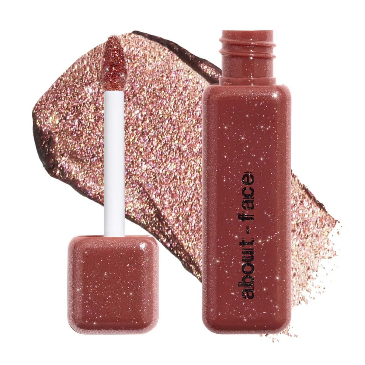 aboutface Fractal Glitter Eye Paint Digital Demise – Smudge-Proof, Long-Lasting Liquid Eyeshadow