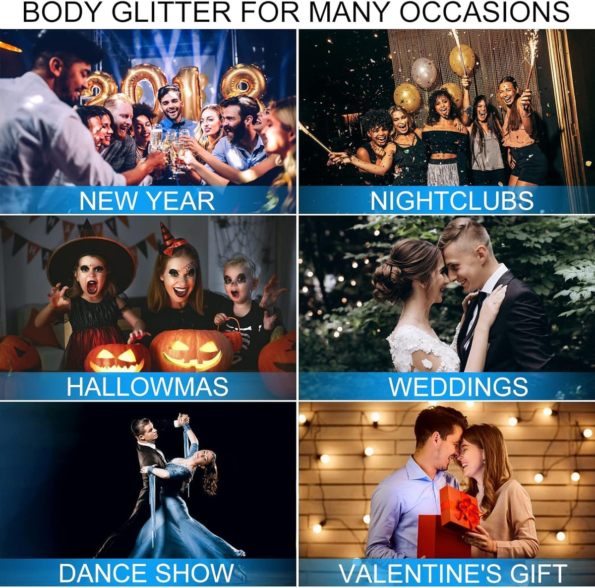 Cute Pink Face Body Hair Glitter Gel for Singer Concert Die-Hard Fans Makeup Accessories, Long