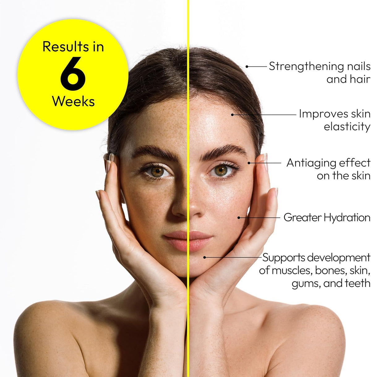 Liposomal Collagen Drops with Hyaluronic Acid & Biotin – Liquid Collagen for Skin, Hair & Nails