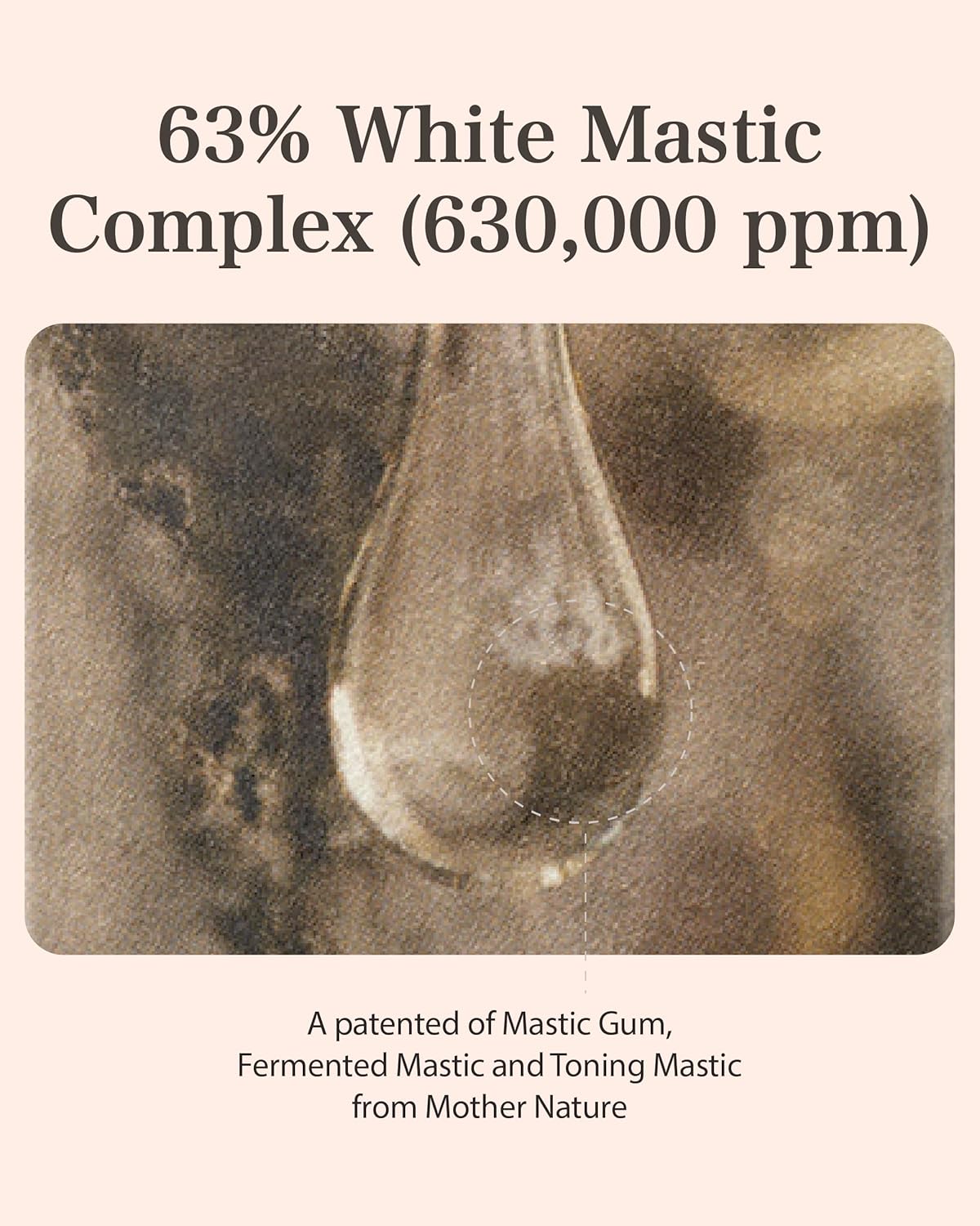 MASTINA Mastic Ampoule Serum Spoid Type Set(Dropper Type, 0.5fl oz, pack of 3), Fermented Mastic