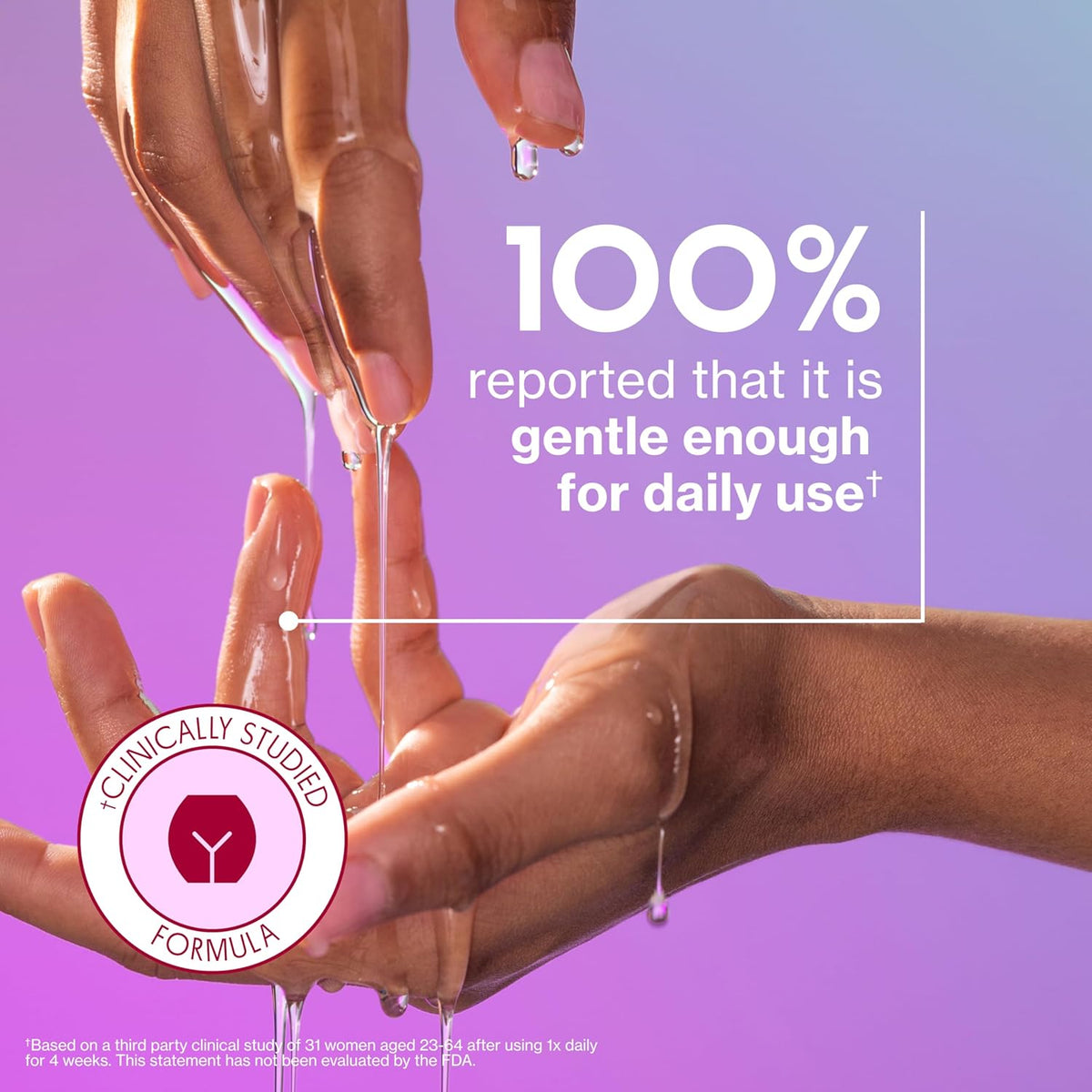 Love Wellness pH Balancing Cleanser | Feminine Vaginal Wash | Fragrance-Free | Vaginal Cleanser for