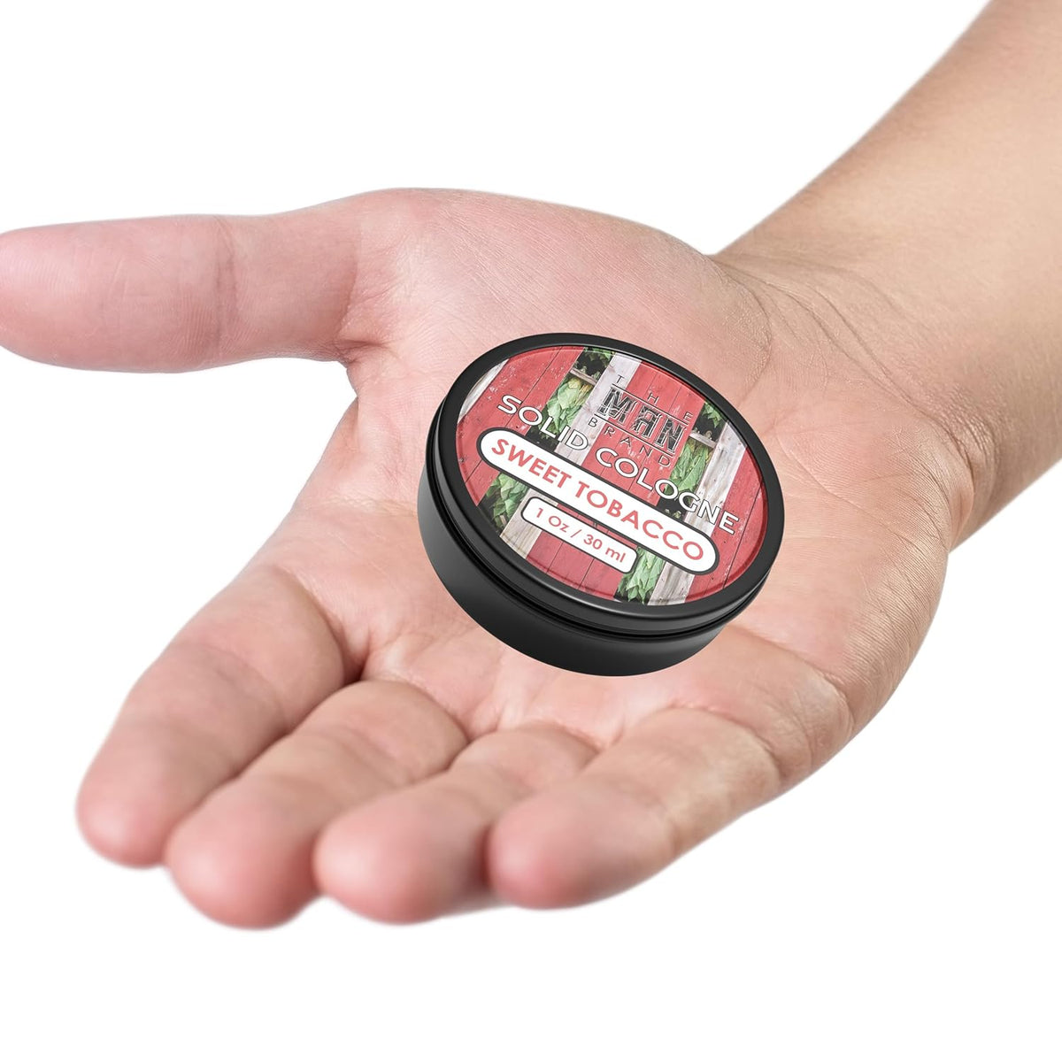 Solid Cologne Men's Sweet Tobacco Scent, Wax Tobacco Cologne for men, Solid Perfume with a Sweet