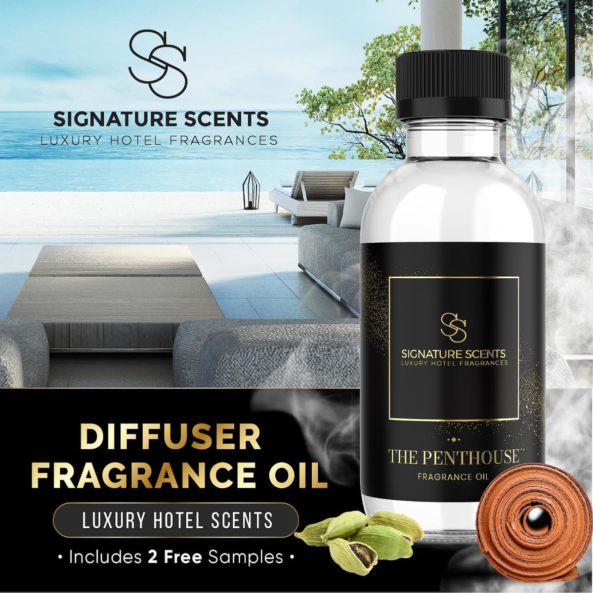 Luxury Hotel Diffuser Oil for Hotels and Homes - Aromatherapy Oils for use with an Essential Oil