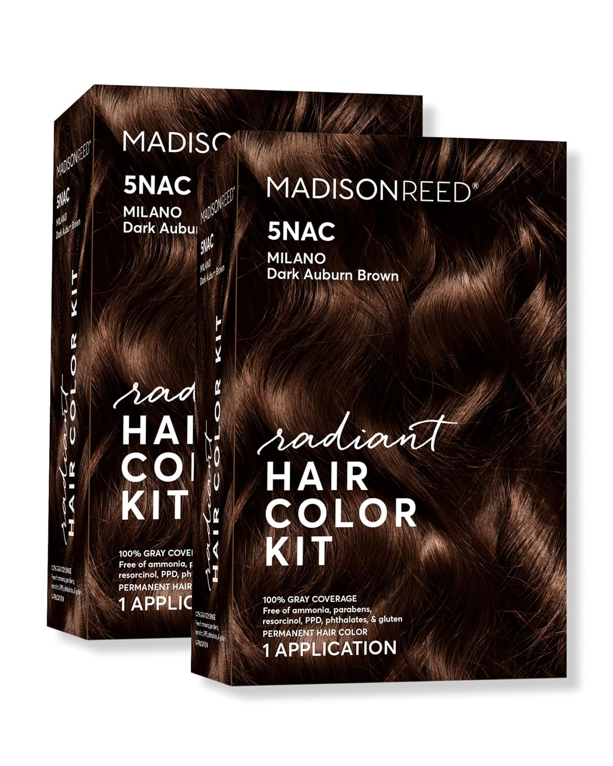 Madison Reed Radiant Hair Color Kit | 5NAC Dark Chocolate Brown with Copper-Auburn Undertones