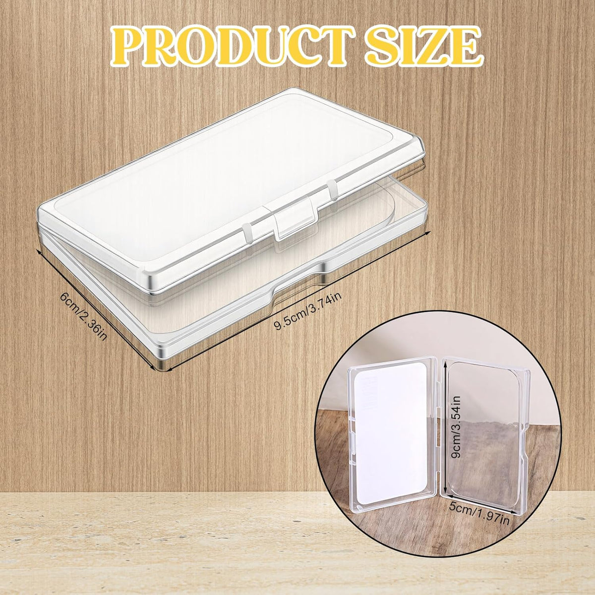 Eyelash Case, Eyelash Holder Case, Clear Compact Eyelashes Container, Portable Silicone False Lash