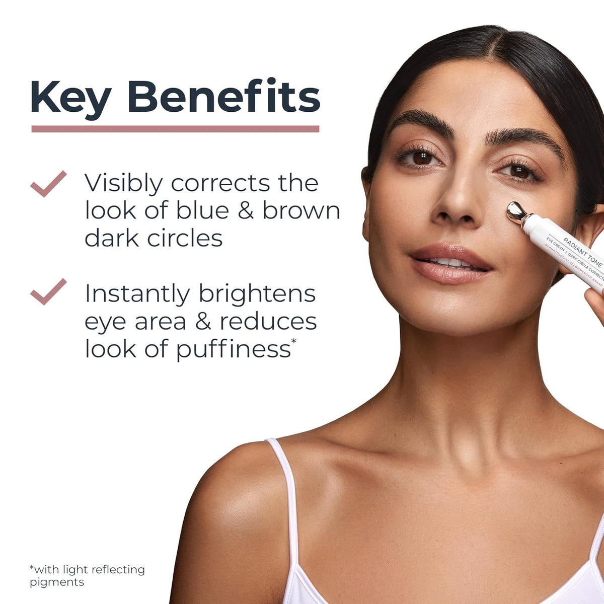 Eucerin Radiant Tone Eye Cream Dark Circle Corrector, Eye Brightening Cream with Thiamidol and