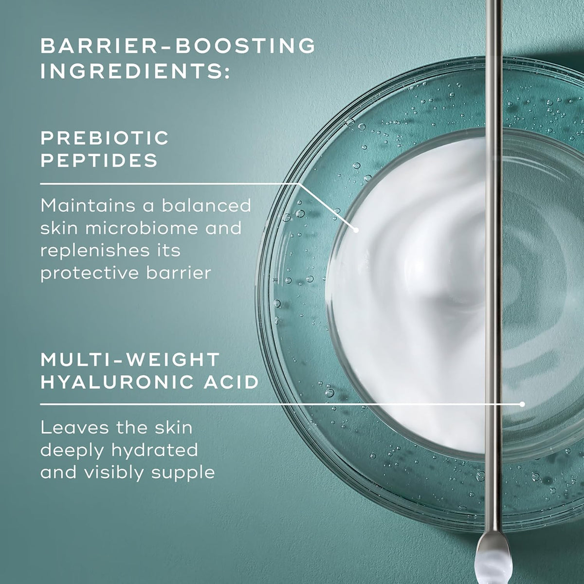 Medik8 Total Moisture Daily Facial Cream - Hydrating Peptide Face Moisturizer with Hyaluronic Acid