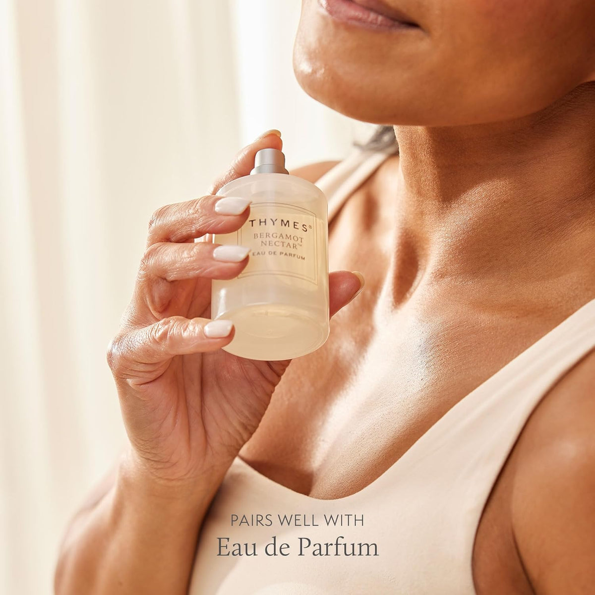 Thymes Restorative Hand Cream for Women & Men - Moisturizing Hand Cream Travel Size - Notes of