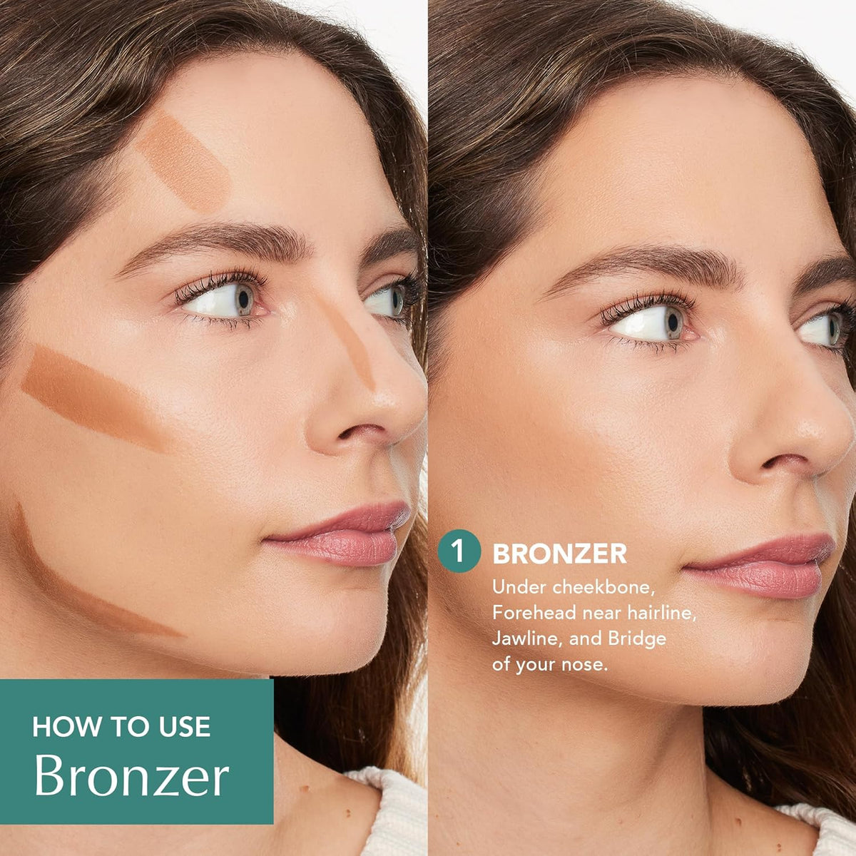 Thrive Causemetics Triple Threat Color Stick: Cream Bronzer & Contour Stick with Vitamin E, Evening