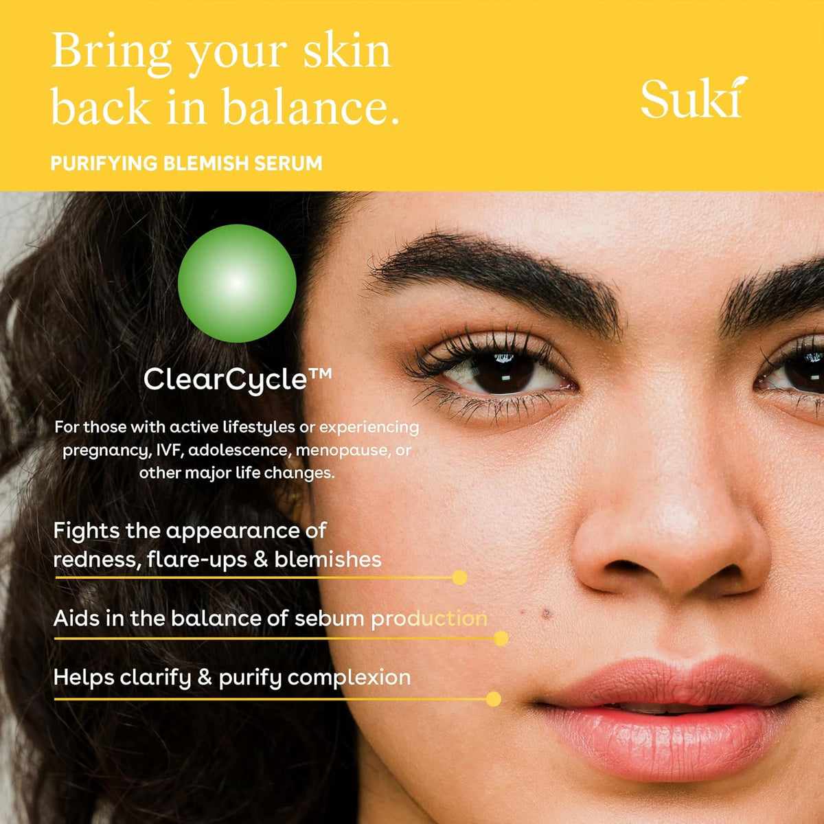Salicylic Acid Serum - Purifying Blemish Serum for Face & Acne Prone Skin Care with Willow Bark