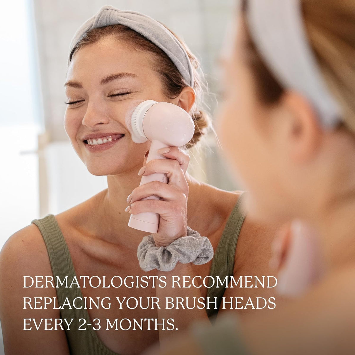 Vanity Planet Facial Cleansing Brush Replacement Heads, Raedia 2.0-3 Interchangeable Replacement