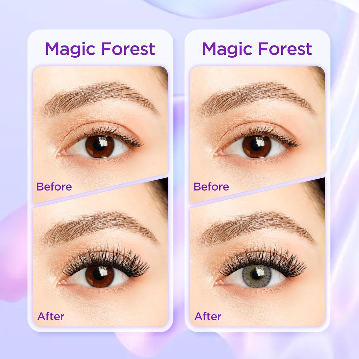 Lash Extension Kit DIY Lash Clusters Kit Eyelash Extensions Individual Lashes Extensions with