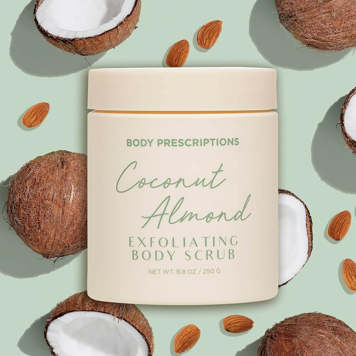 Body Prescriptions Exfoliating Body Scrub – Body Cleanser for Nourished, Ultra-Smooth Skin, Honey
