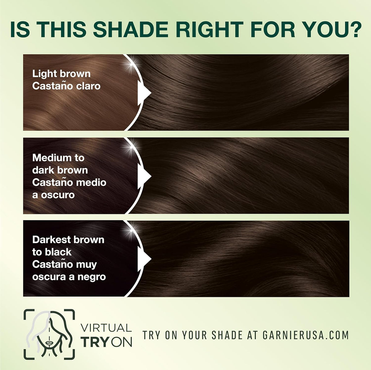 Garnier Hair Color Nutrisse Nourishing Creme, 30 Darkest Brown (Sweet Cola) Permanent Hair Dye, 2