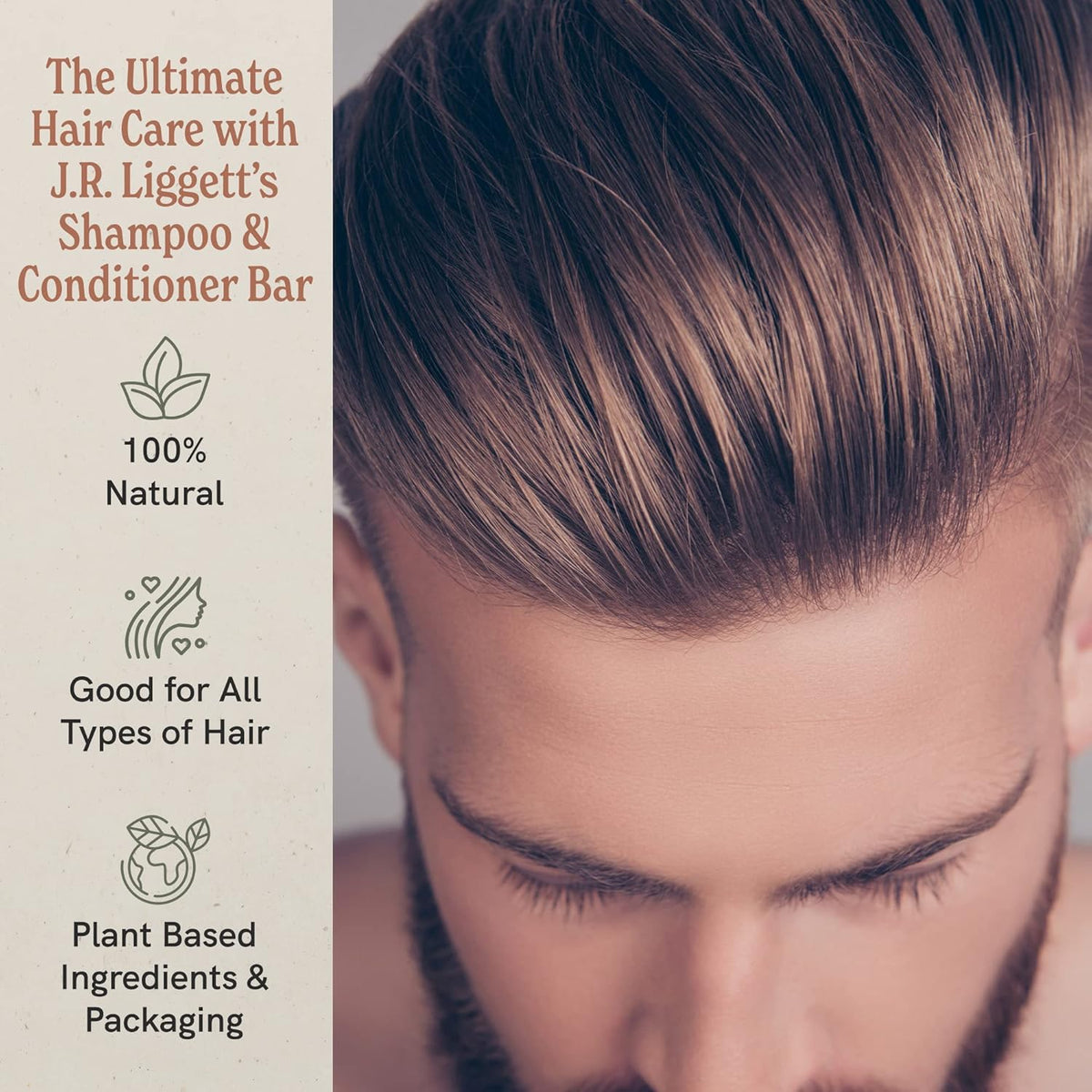 J.R.LIGGETT’S Original Formula, Moisturizing Formula and Coconut & Argan Oil Shampoo Bars