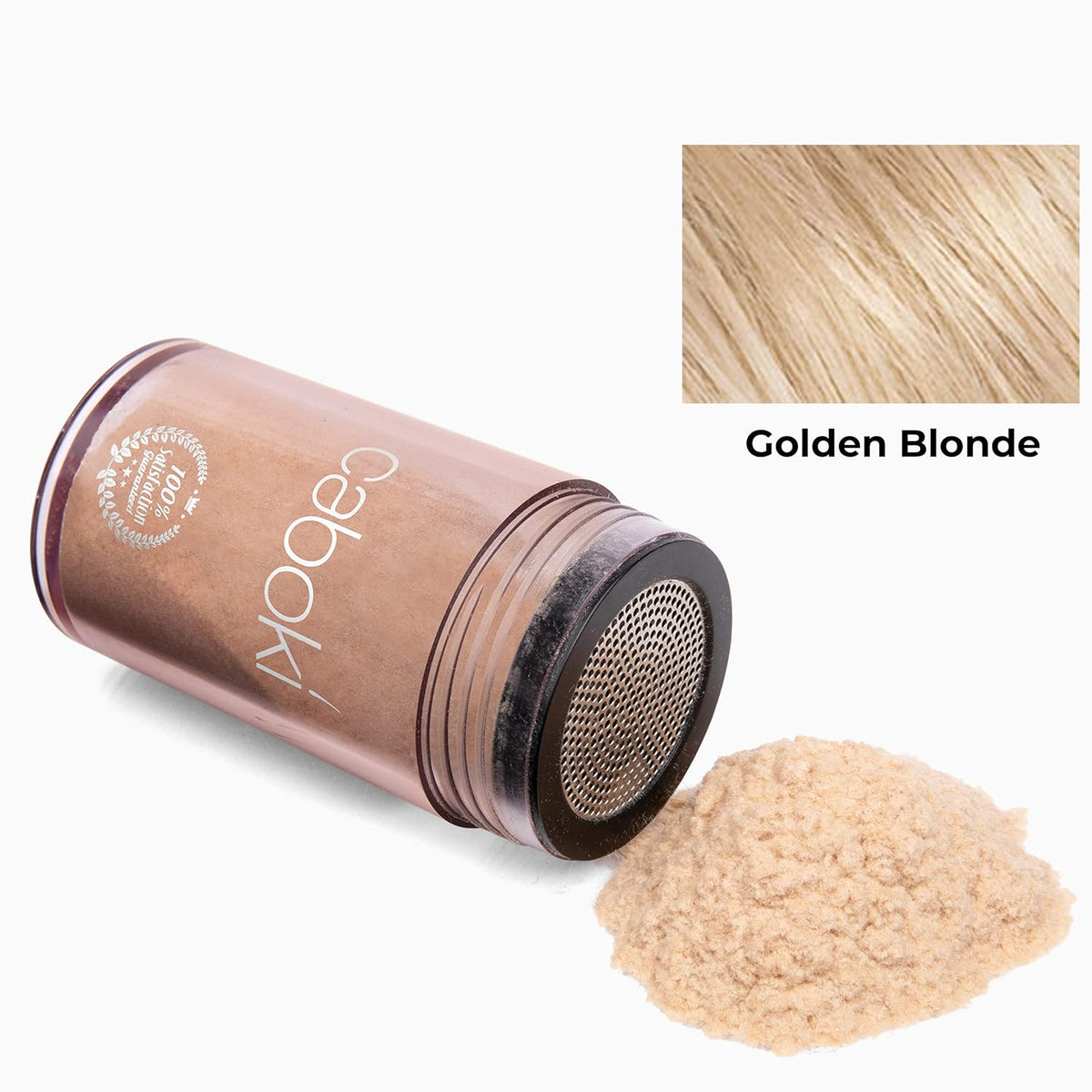 Caboki Hair Loss Concealer. All-Natural Hair Building Fiber. Make Thin Hair Look 10X Fuller