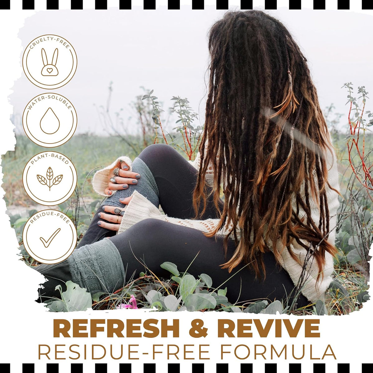Dollylocks Refreshening Spray - Dreadshop - Plant Based Loc Hair Care Products, Residue-free and