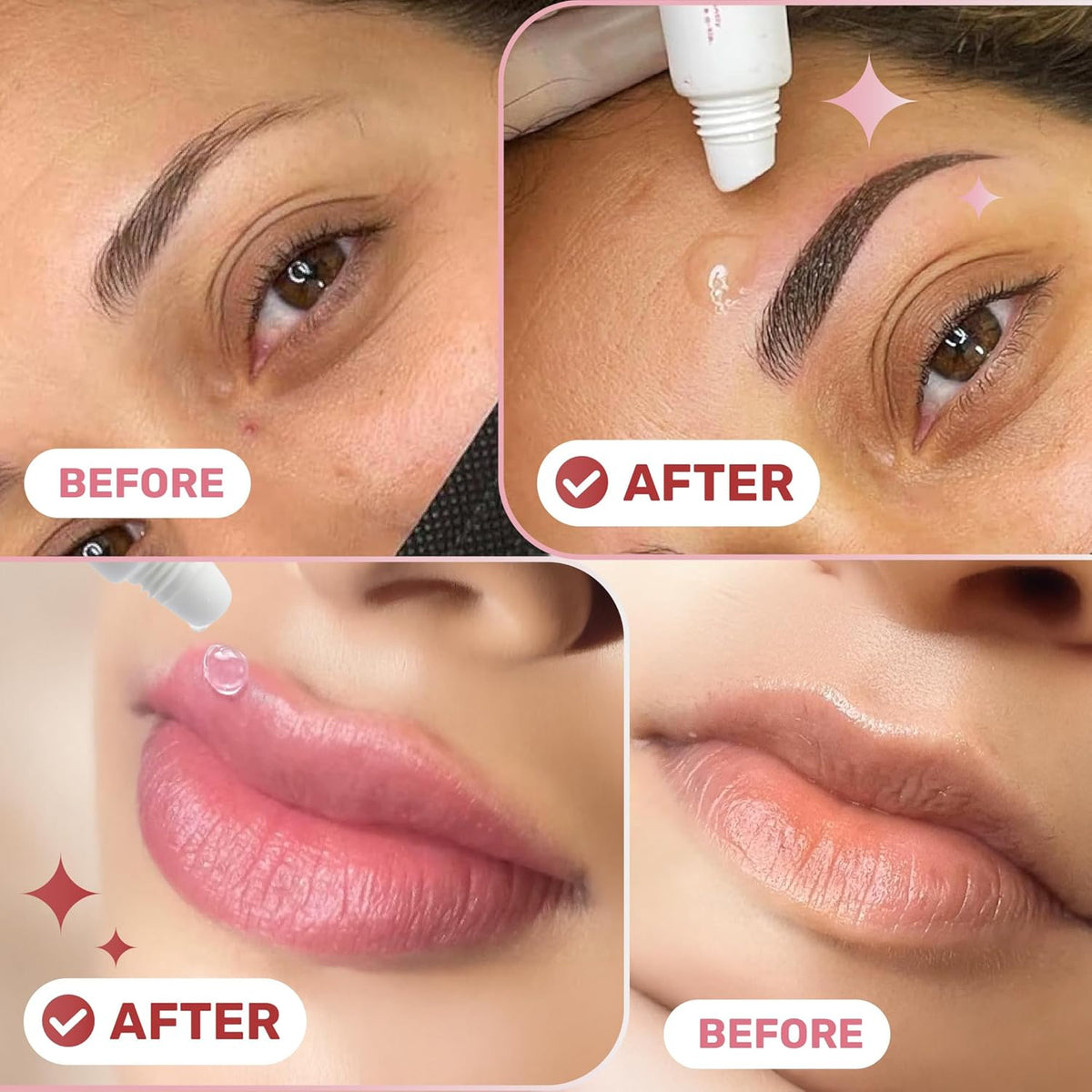 M - PACK OF 25 Brow Eyebrows Aftercare Gel Ointment For Microblading, Brows & Permanent Make Up