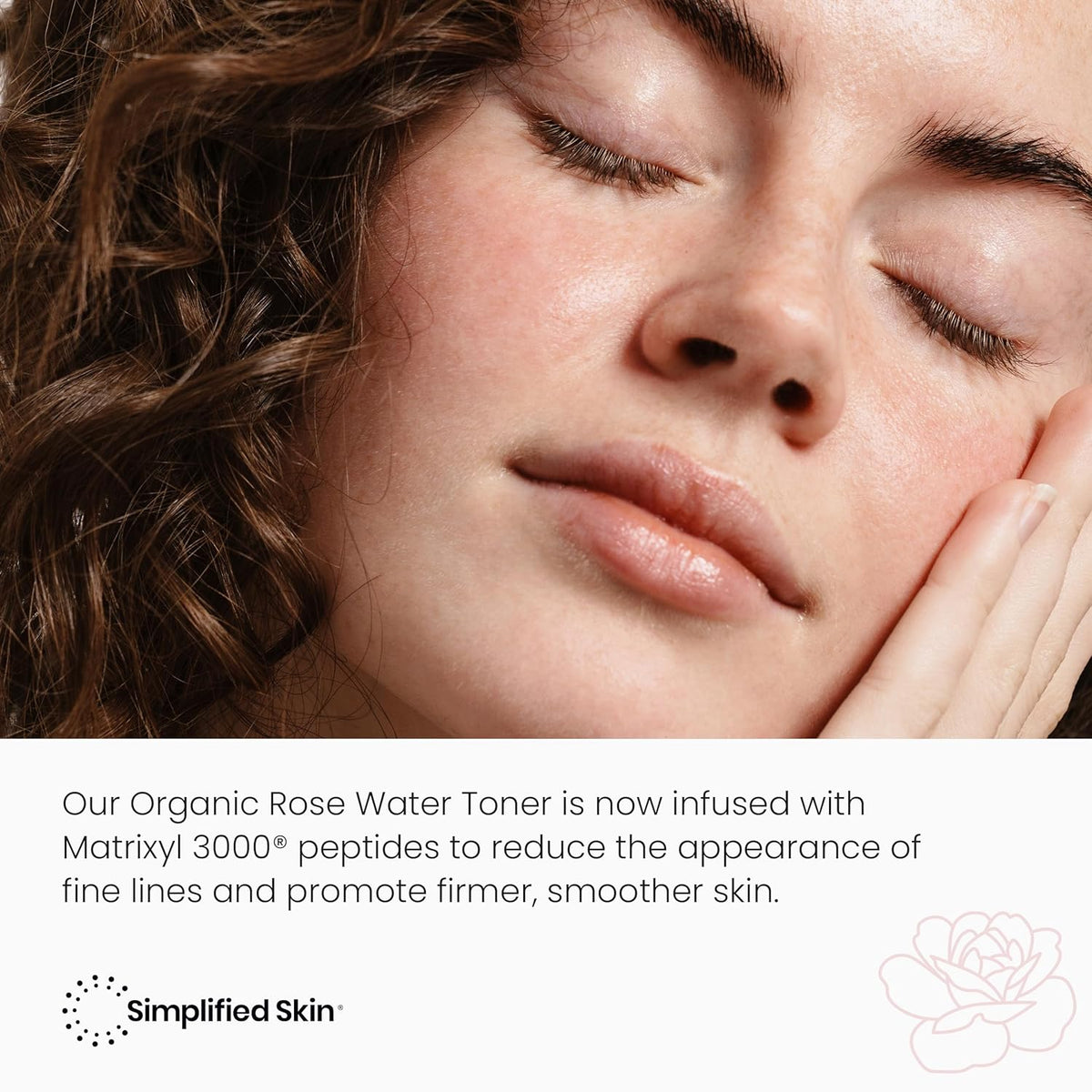 Rose Water Spray for Face with Matrixyl 3000 - Organic Rosewater Face Mist with Aloe Vera &