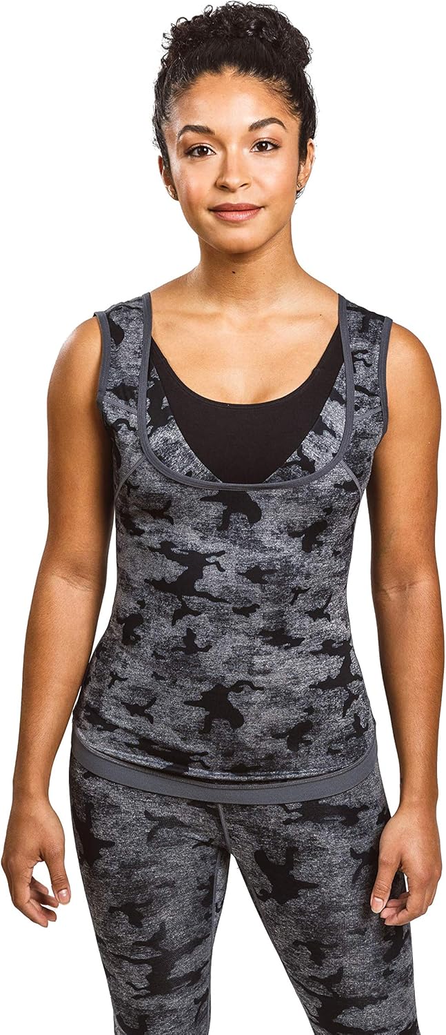 Sweat Shaper Premium Sauna Tank Top For Women, Slimming Sauna Shirt For Women, Sweat Vest for
