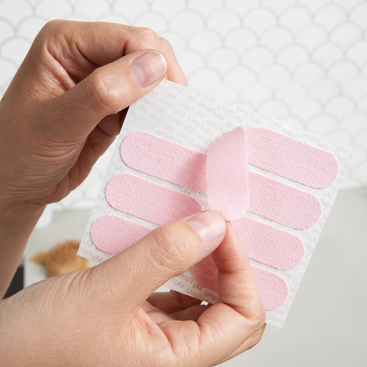 Face Tape Strips - 128 Pre-Cut Cotton Face Lifting Tape, Facial Tape, Overnight Anti Wrinkle