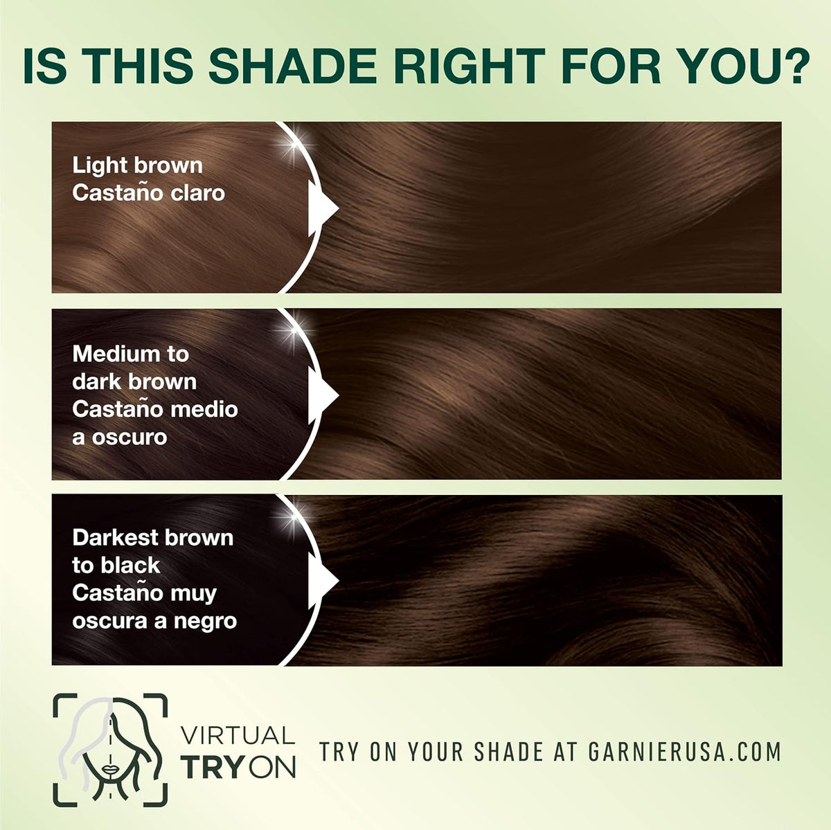 Garnier Hair Color Nutrisse Nourishing Creme, 413 Bronze Brown (Bronze Sugar) Permanent Hair Dye, 1