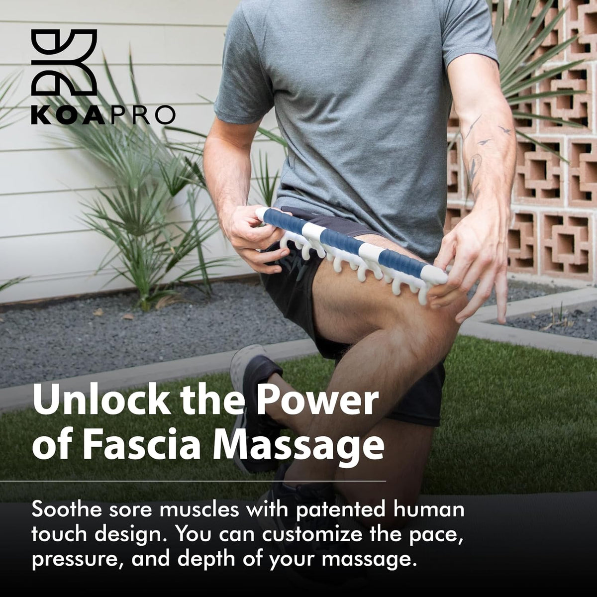 KOAPRO Facia Blaster Tool for Cellulite - Full Body Back and Neck Massager for Pain Relief, Deep
