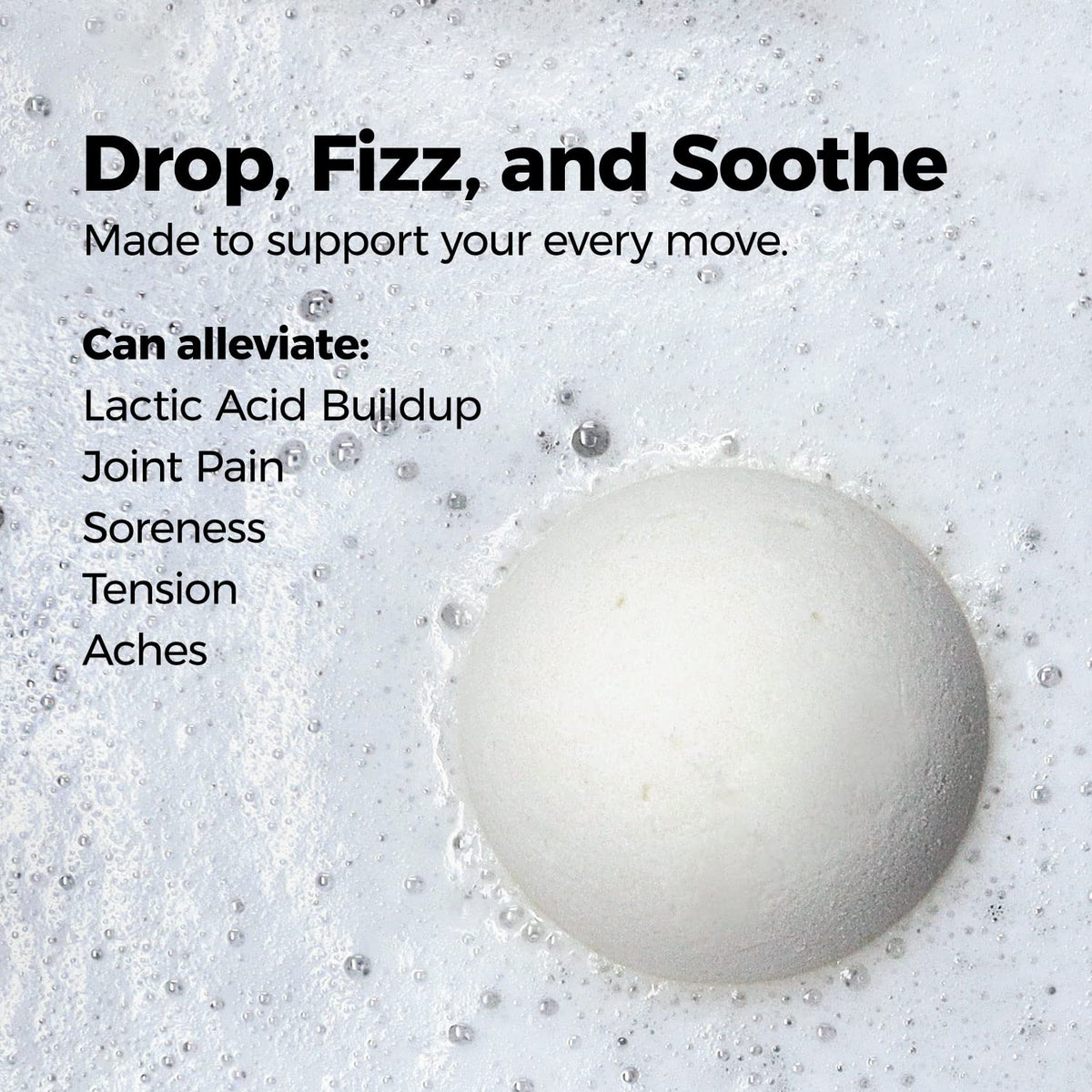 Magnesium Epsom Salt Bath Bombs - Fast-Absorbing Muscle Soak for Post-Workout Recovery - Bath Bombs